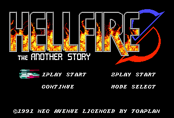 Hellfire S Title Screen